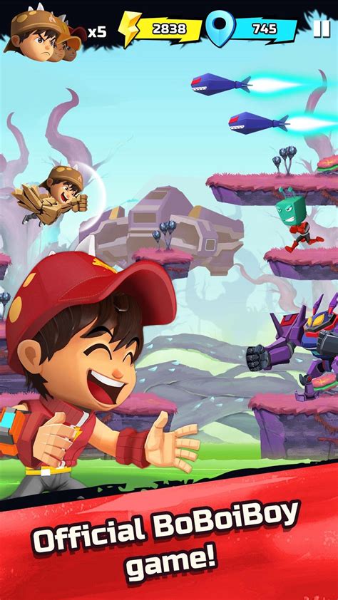 Features of BoBoiBoy Galaxy Run: Fight Aliens to Defend Earth! on PC .